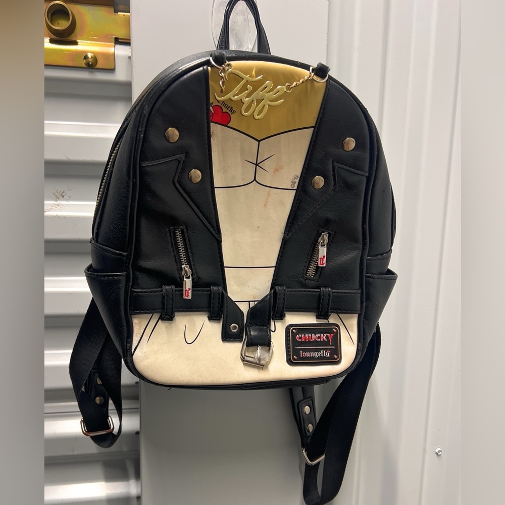 Bride of Chucky Tiffany Tiff Cosplay Backpack Bag Loungefly Flaws